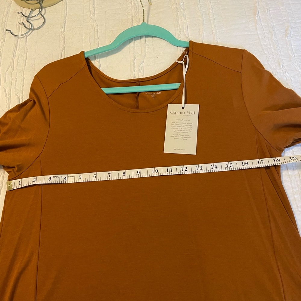 NWT Garnet Hill 3/4 Sleeve Knit Dress